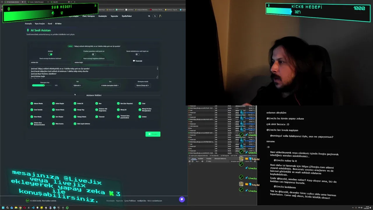 Yapay Zeka Sohbeti   @LiveJix