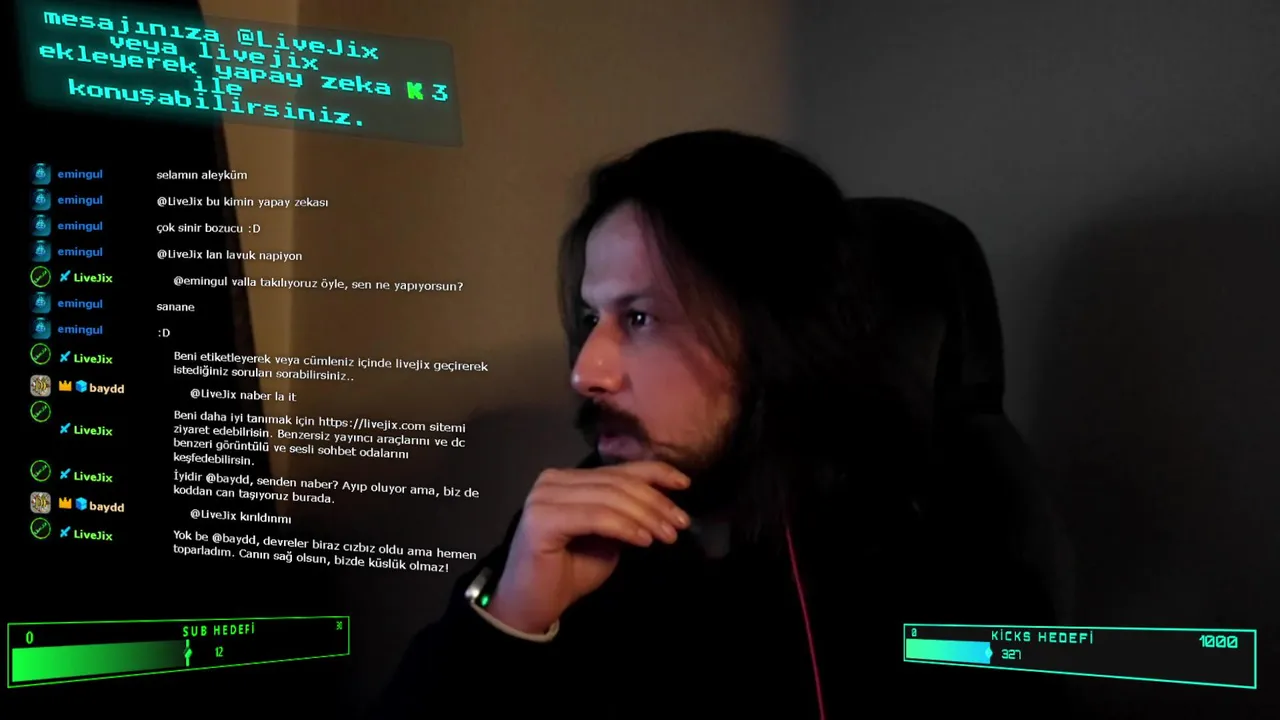 Yapay Zeka Sohbeti   @LiveJix