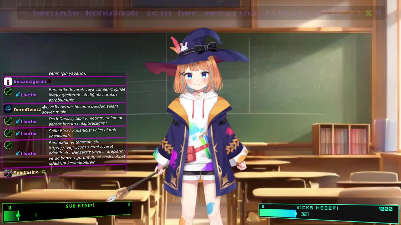 SOHBET - AI TUBER TEST  @LiveJix