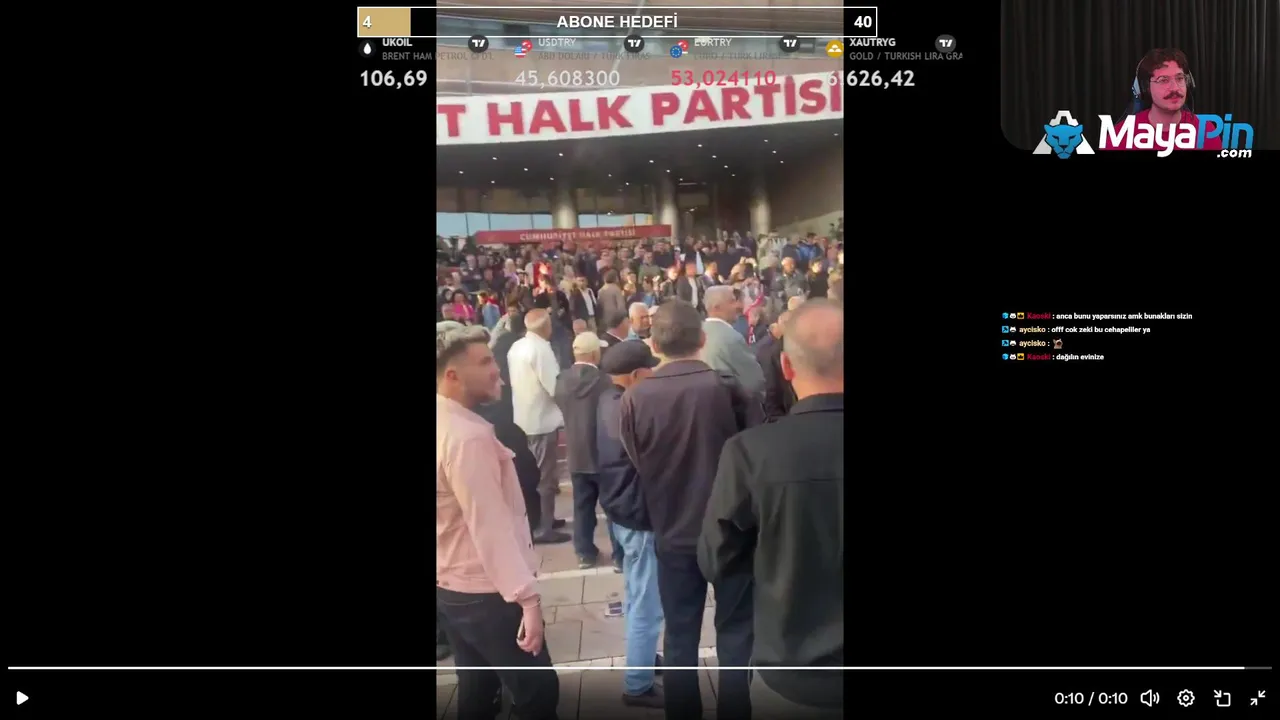 CHP'NİN HELVASINI PİŞİRME YAYINI