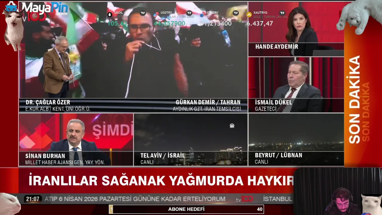 İRAN SAVAŞI 28. GÜN / 4. SAAT SONRASI SUBATHON