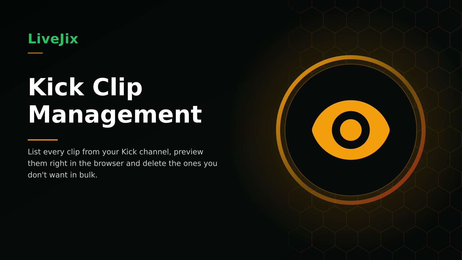 Kick Clip Management