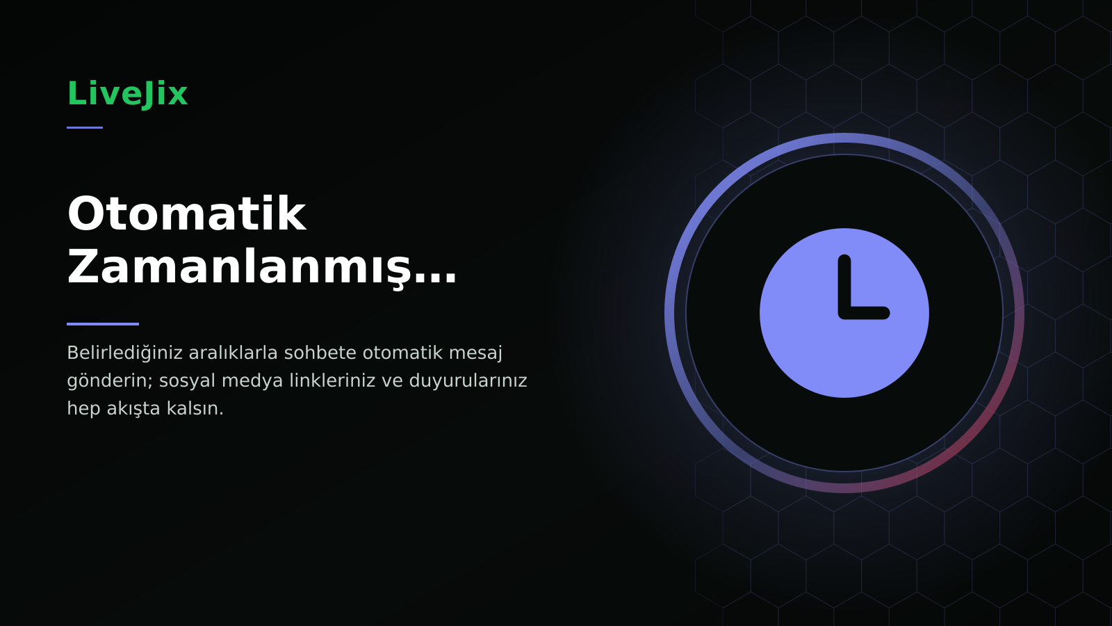 Otomatik Zamanlanmış Mesajlar