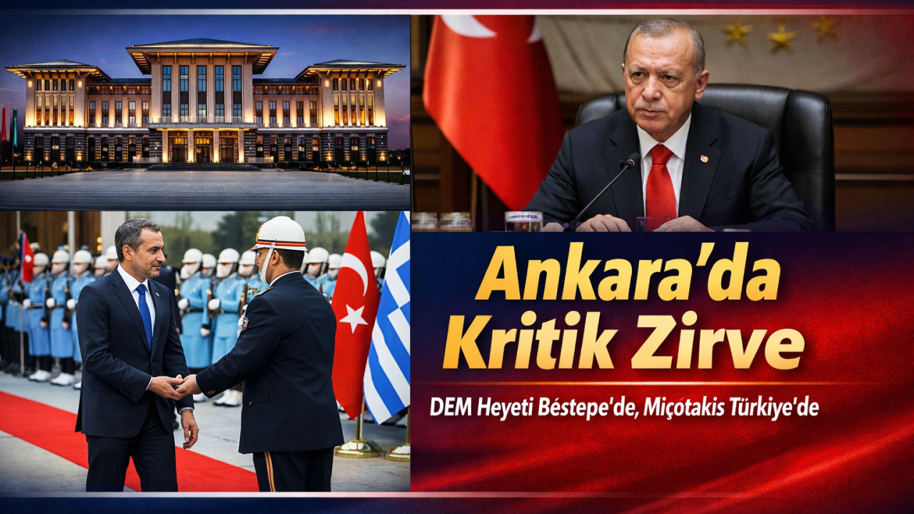 February 11, 2026 Turkey Agenda: DEM Party Meeting at Beştepe and Mitsotakis Visit