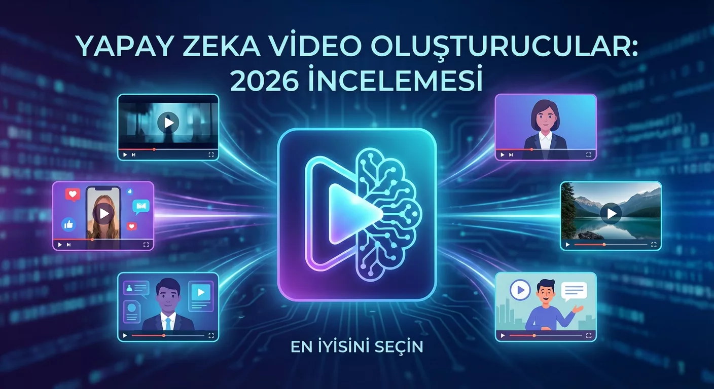 2026'nın En İyi Yapay Zeka Video Üretim Araçları: Runway, Synthesia ve AI Ease Karşılaştırması
