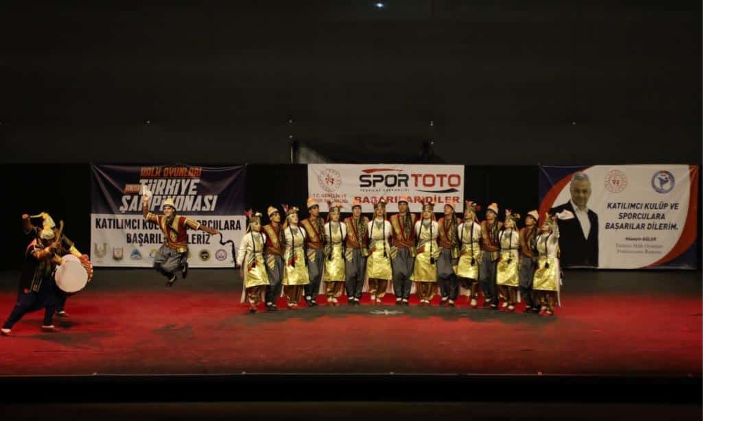 Şehitkâmil Halk Eğitimi Merkezi Halk Oyunlarında Türkiye Şampiyonu Oldu