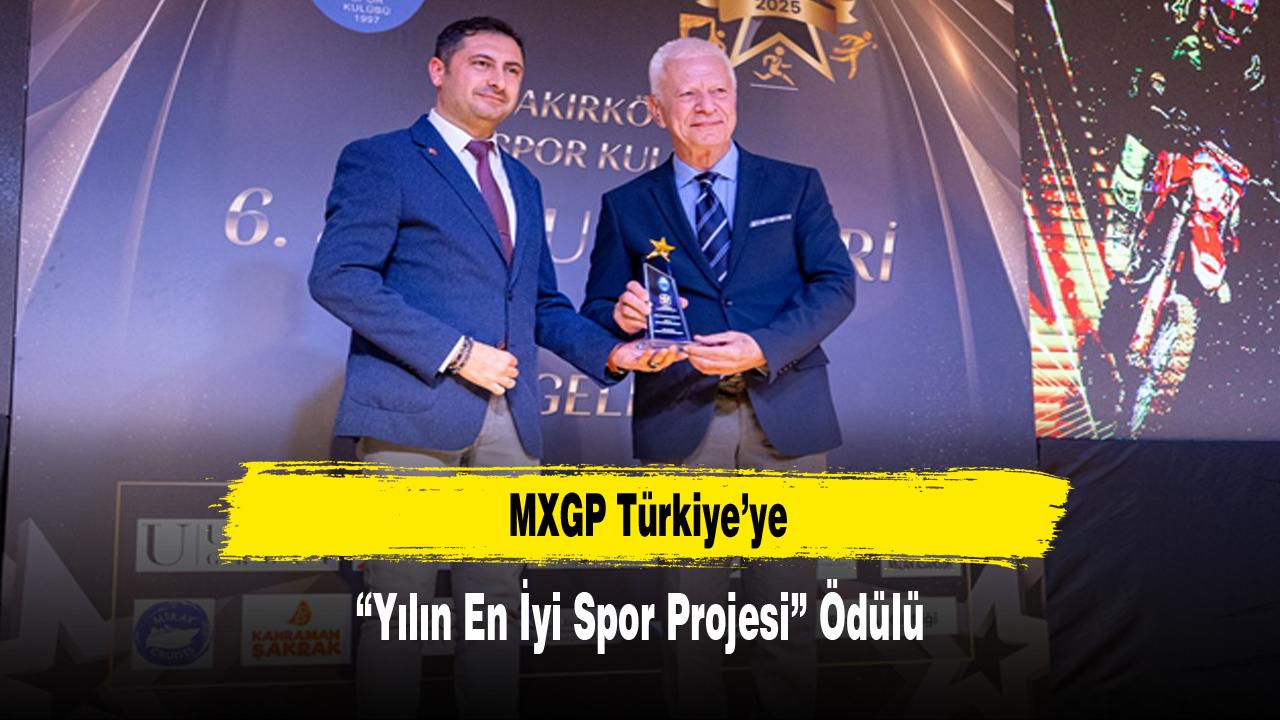 MXGP Türkiye, 28. Sporun En’leri Ödülleri’nde "Yılın En İyi Spor Projesi" Seçildi