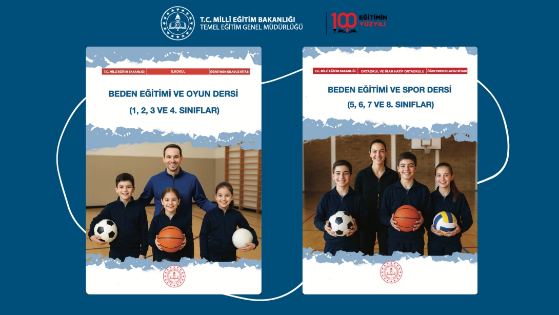 Türkiye Yüzyılı Maarif Modeli Öğretim Programlarına Uygun Beden Eğitimi ve Oyun ile Beden Eğitimi ve Spor Öğretmen Kılavuz Kitapları Yayımlandı.