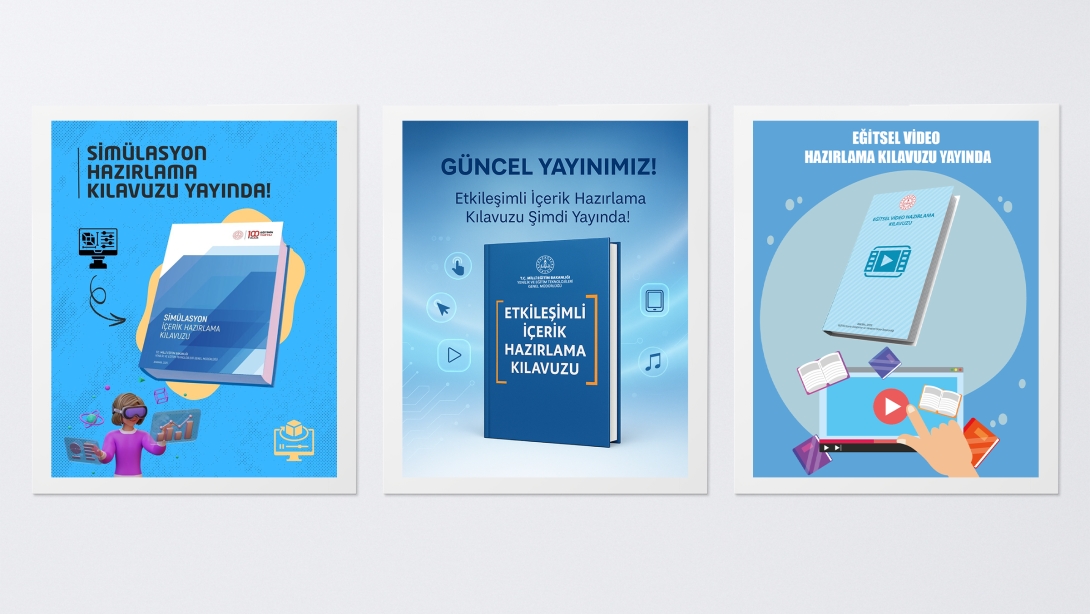 DİJİTAL EĞİTİMDE YENİ BİR ADIM: SİMÜLASYON, EĞİTSEL VİDEO VE ETKİLEŞİMLİ İÇERİK HAZIRLAMA KILAVUZLARI YAYIMLANDI