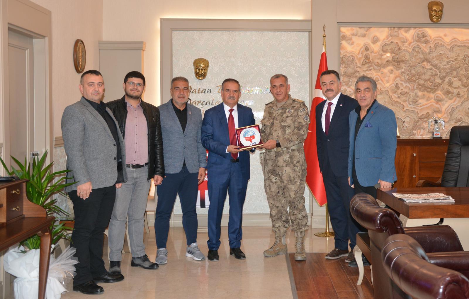 TSYD Sivas Şubesi’nden Emniyet Müdürü Ahmet Alaağaçlı’ya Ziyaret | Türkiye Spor Yazarları Derneği
