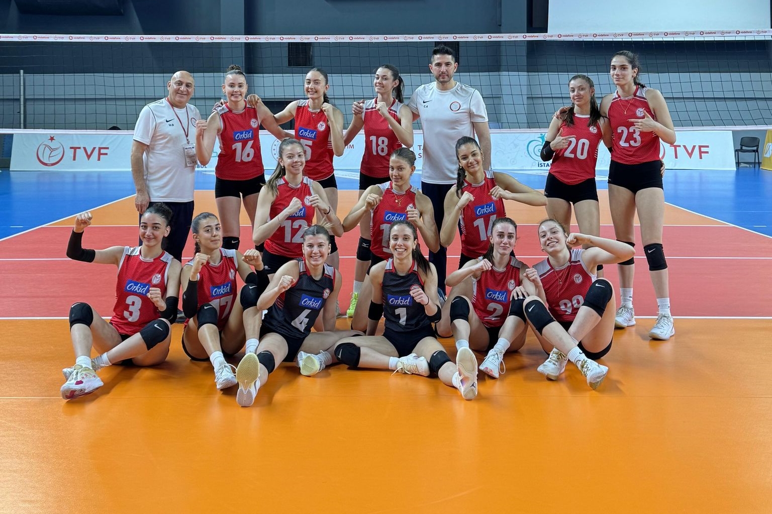 TVF Spor Lisesi, Hem Kadınlarda Hem Erkeklerde Türkiye Şampiyonasında Yarı Finalde - Türkiye Voleybol Federasyonu | TVF