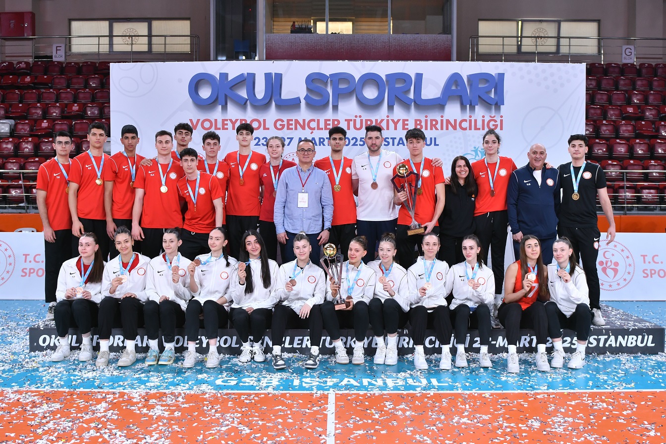 TVF Spor Lisesi Erkek Voleybol Takımımız Namağlup Türkiye Şampiyonu - Türkiye Voleybol Federasyonu | TVF
