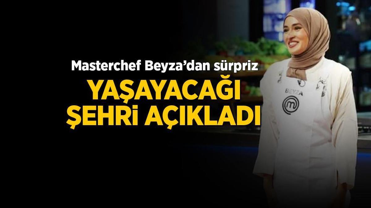 Masterchef Beyza sürpriz yaptı! Türkiye