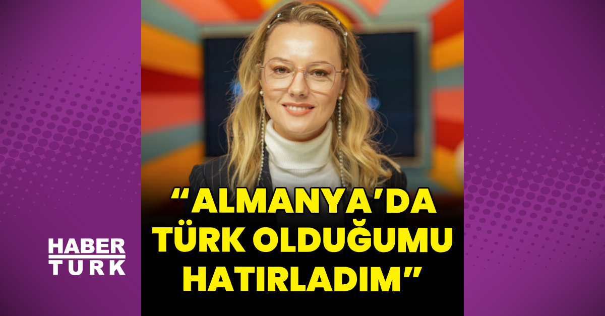 Şebnem Schaefer: Almanya'da Türk olduğumu hatırladım - Magazin haberleri