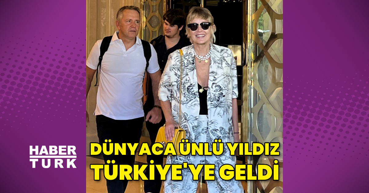 Sharon Stone, Türkiye'ye geldi - Magazin haberleri
