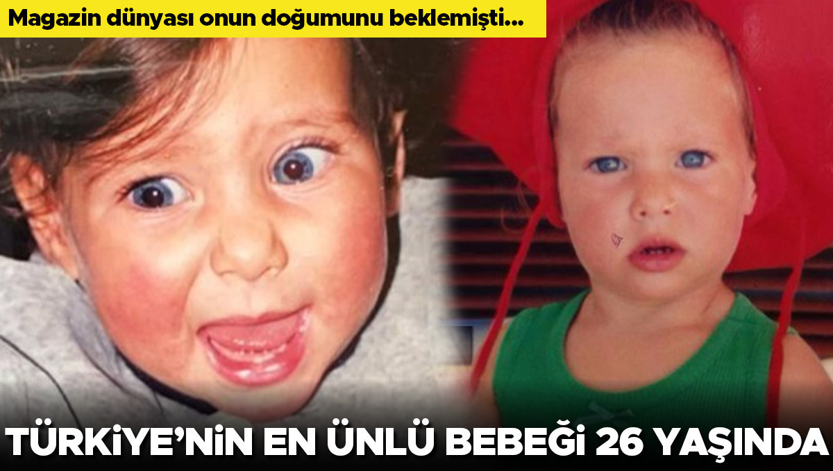 Magazin dünyası onun doğumunu beklemişti... Türkiye