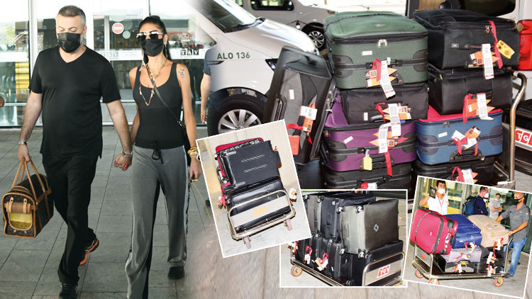 Süreyya Yalçın 46 bavulla Türkiye