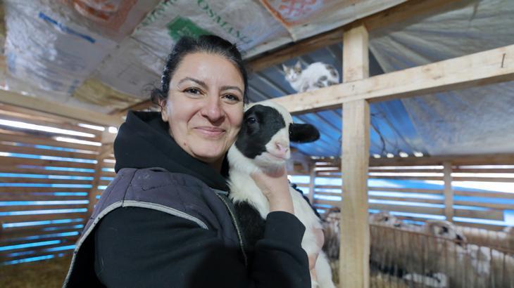 Şehir hayatından sıkılıp köyüne döndü!