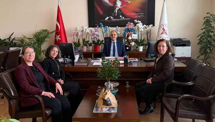 Selçuk Üniversitesi Hemşirelik Fakültesinden başhekime ziyaret