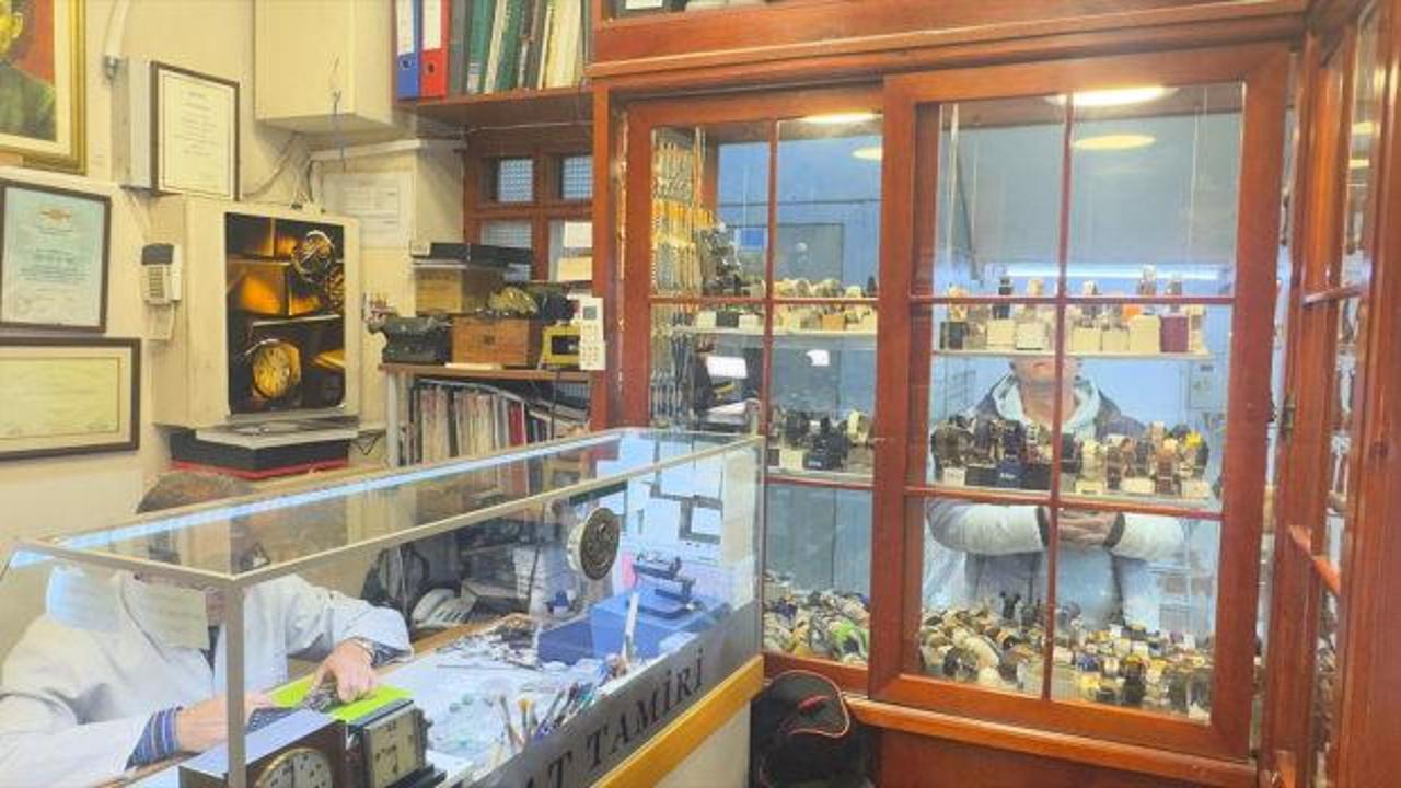 Lüks saatlerin tamirinde İstanbul'a yurt dışından talep