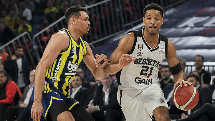 Basketbolda Türkiye Kupası finali Fenerbahçe - Beşiktaş maçından fotoğraflar