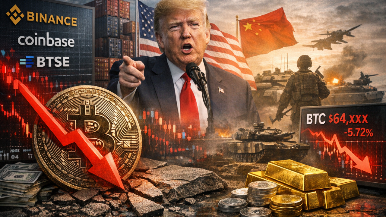 Bitcoin Drops Below $65,000 Following Trump’s Tariff Announcement