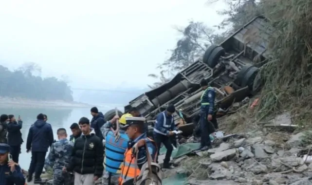 Passenger Bus Plunges into Trishuli River in Nepal: 17 Dead, 20 Injured