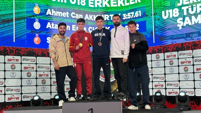 Adil Sani Konukoğlu Spor Lisesi Atletizmde Üç Türkiye Şampiyonluğu Kazandı