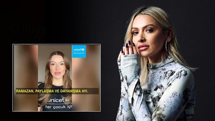 Hadise'den Tepki Çeken UNICEF Videosu Hakkında Açıklama: Paylaşımı Yayından Kaldırdı