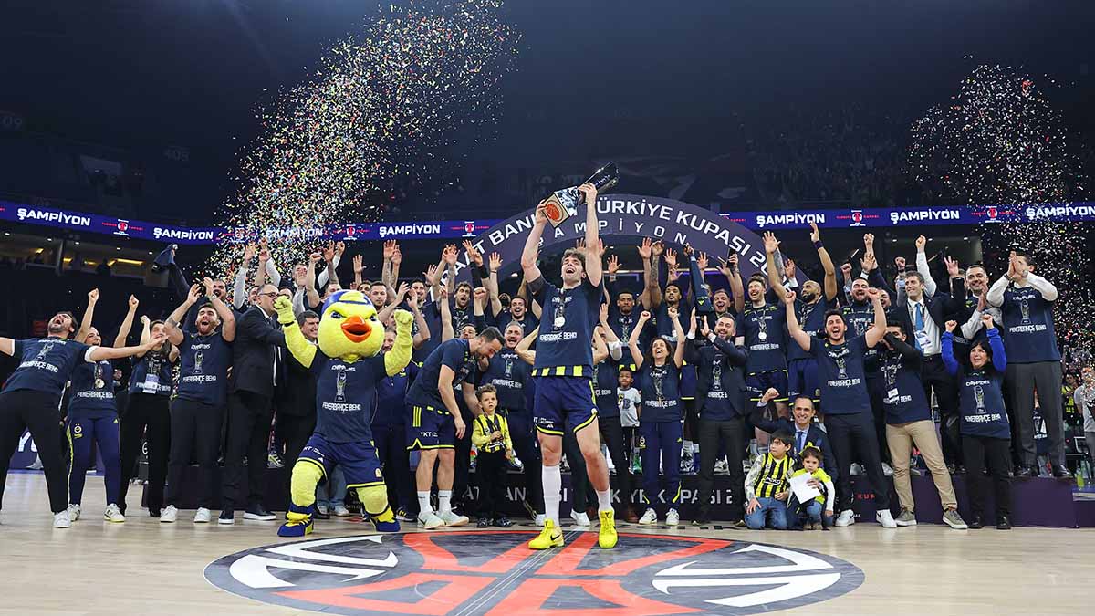 Fenerbahçe Beko Türkiye Kupası'nda 10. Kez Şampiyonluğa Ulaştı