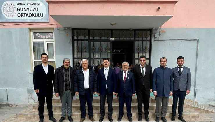 Cihanbeyli Kaymakamı Fatih Uzun'dan Okul Ziyareti ve Akıl Zeka Oyunları Sınıfı Açılışı