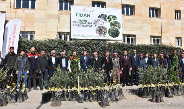 Agricultural Breakthrough in Şırnak: 25,200 Fruit Saplings Distributed to Farmers