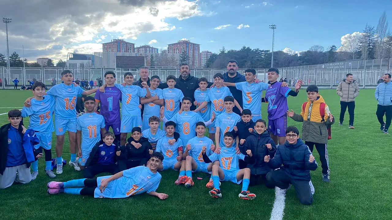 Kocasinan Belediye Spor U14 Takımı Kayseri Şampiyonu Oldu