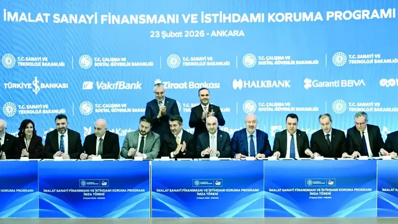 100 Billion TL Support Package for Manufacturing Industry: Loan and Employment Incentives Begin