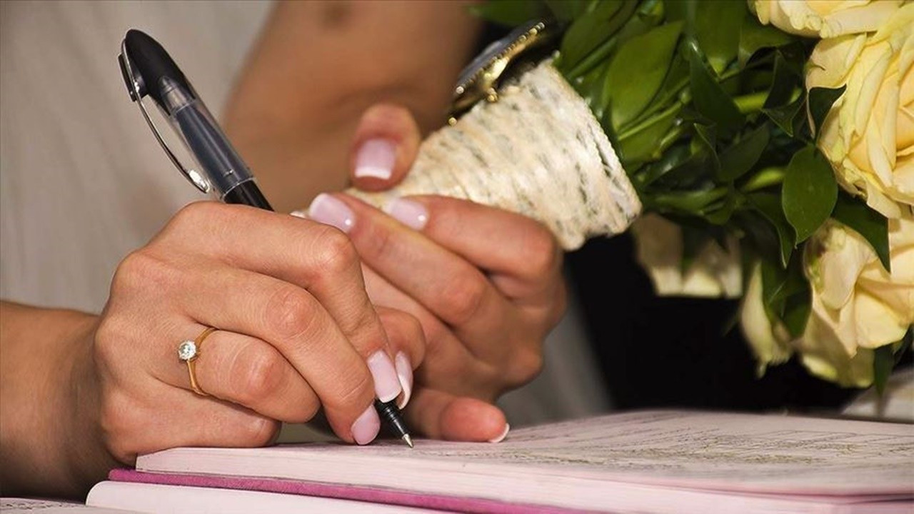 2025'te evlilik sayısı azaldı, boşanma arttı