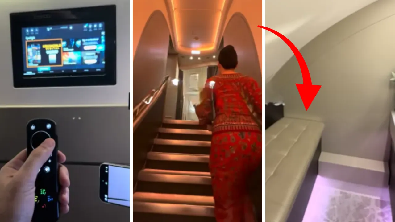 Sosyal medya fenomeninden dudak uçuklatan seyahat! Uçak demeye bin şahit: Gökyüzündeki 5 yıldızlı otel