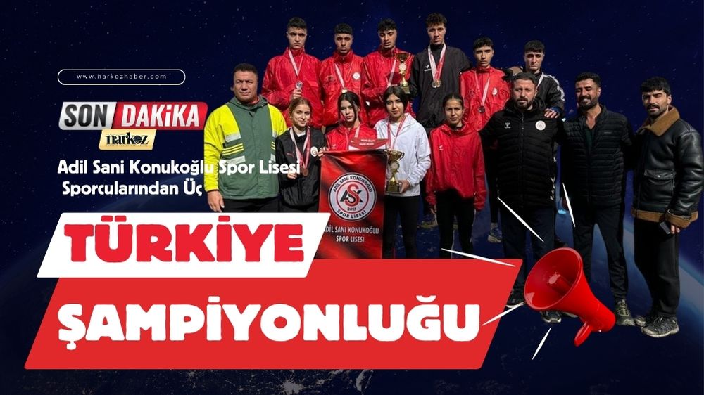 Adil Sani Konukoğlu Spor Lisesi Sporcularından Üç Türkiye Şampiyonluğu - Gaziantep Haber, Gaziantep Son Dakika, Gaziantep Sağlık Haberleri