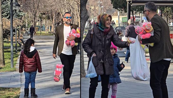 Kayseri’de çekilen sosyal deney 16 milyon izlendi! Yürekleri ısıtan video ile çocuklara oyuncak seferberliği başladı