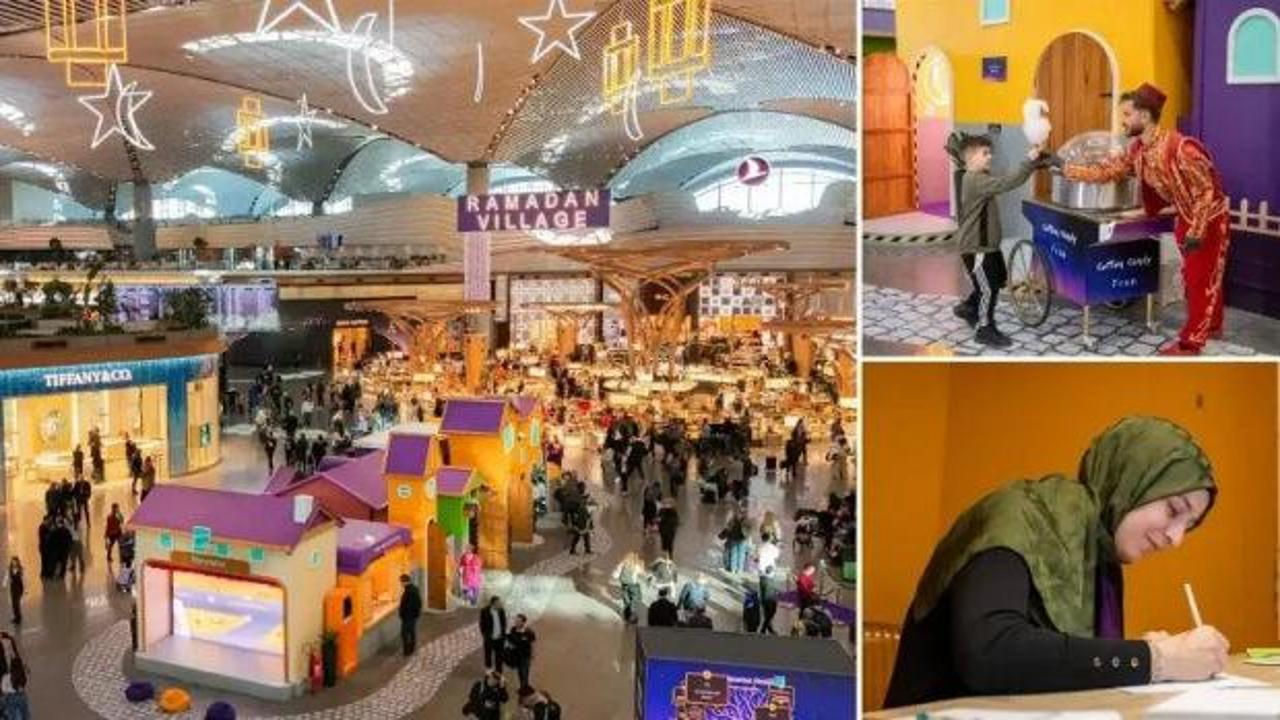 İGA İstanbul Havalimanı'nda Ramazan Şenliği: Geleneksel Kültür Dijitalle Buluşuyor