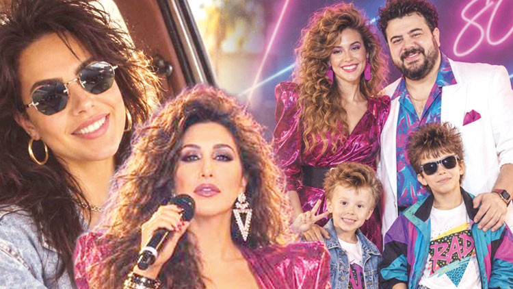 80s Fashion Revives: Celebrities Share Nostalgic Photos with AI
