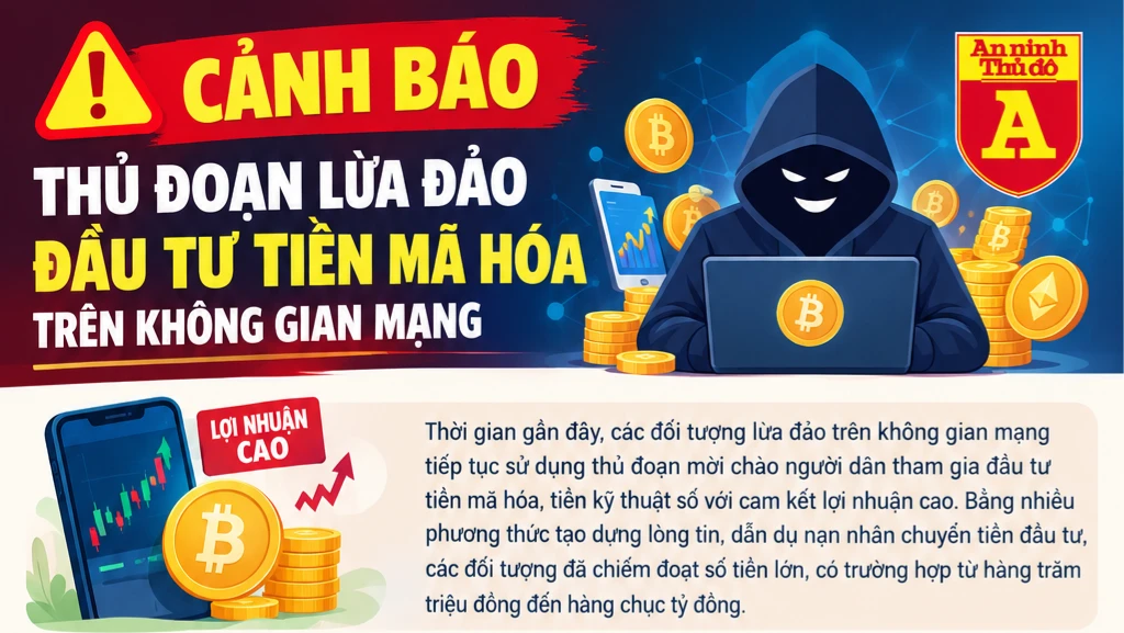 Hanoi Şehir Polisi, Kripto Para Yatırım Dolandırıcılıklarına Karşı Uyarı Yaptı