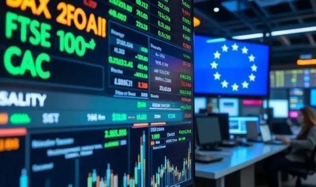 European Stock Markets Fluctuate Amid Geopolitical Tensions and Corporate Earnings