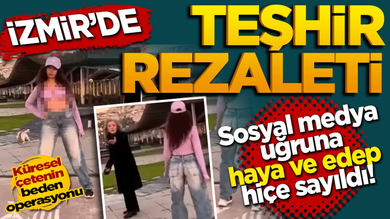 Young Woman Filming Social Media Content in Izmir Faces Backlash Over Outfit: 'What is This in Winter?'