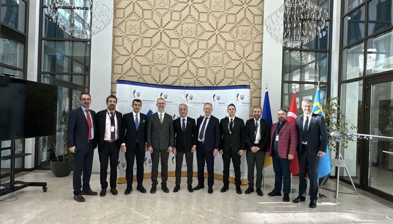 Ukrayna Büyükelçisi Nariman Celâl ve DEİK Heyeti Ukrayna'nın Yeniden İnşasını Görüştü