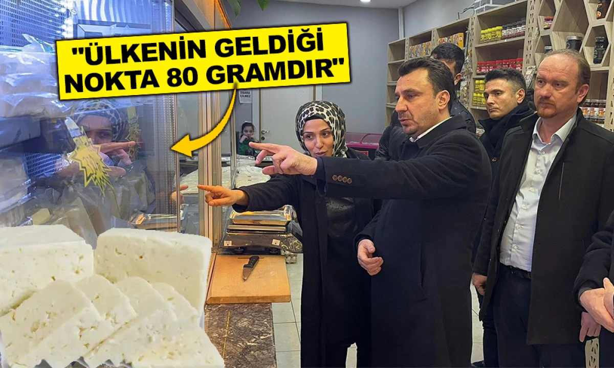 CHP'li Bekir Başevirgen: "Vatandaş Peyniri Kilo ile Değil 80 Gramlık Paketlerle Alıyor"