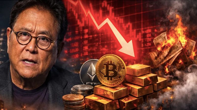 Robert Kiyosaki'den Kritik Uyarı: "Tarihin En Büyük Borsa Çöküşü Yaklaşıyor"